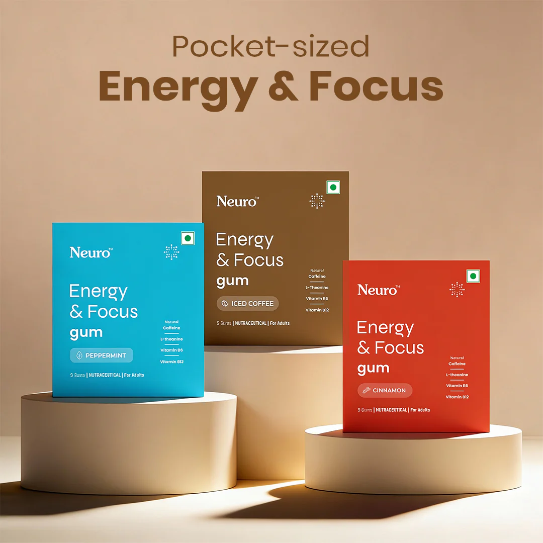 Neuro Energy & Focus Caffeine Gums - Iced Coffee - Image 8