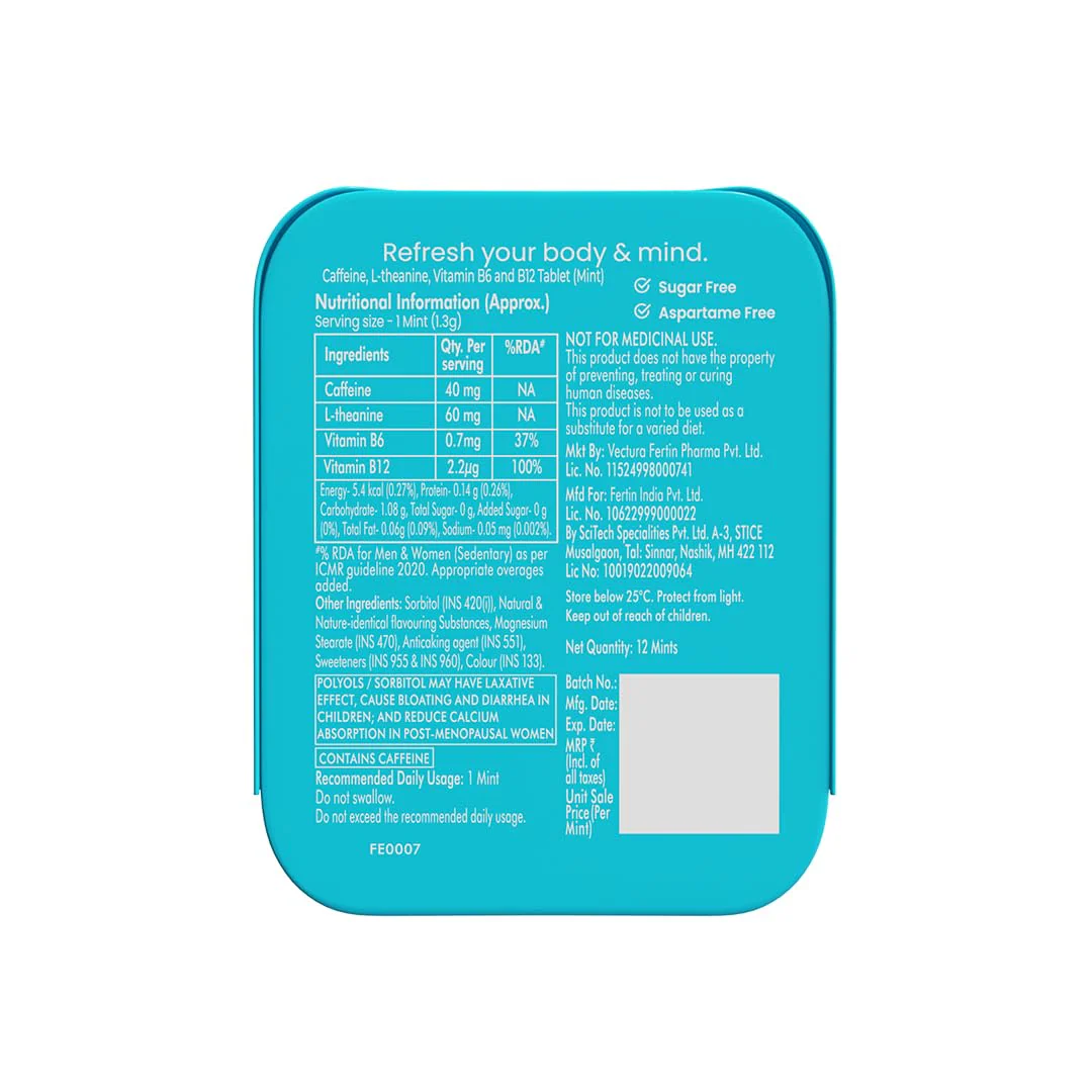 Neuro Energy & Focus Caffeine Mints - Peppermint - Image 12